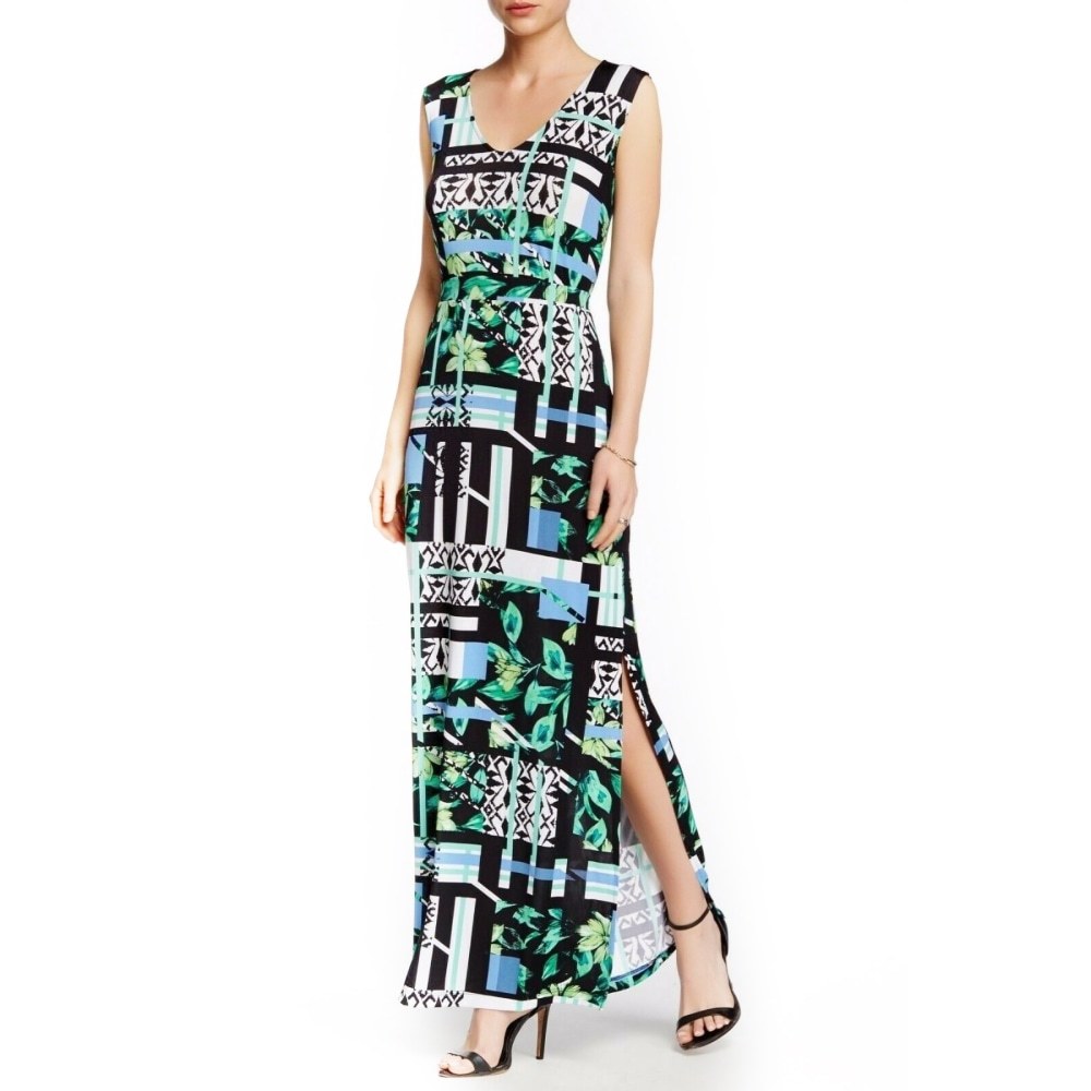 NWT ECI New York Maxi Jersey Dress size4